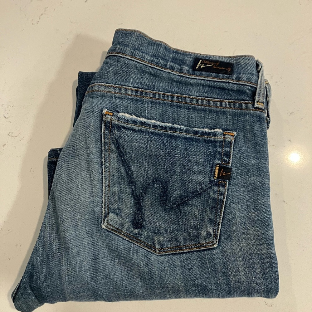 Citizens of Humanity Vintage Y2K Amber #263 High Rise Bootcut Jeans Made in USA
